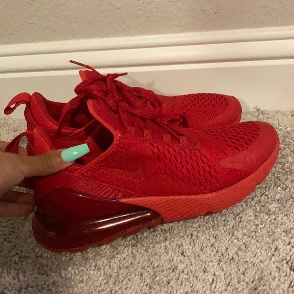 red nike air max 270